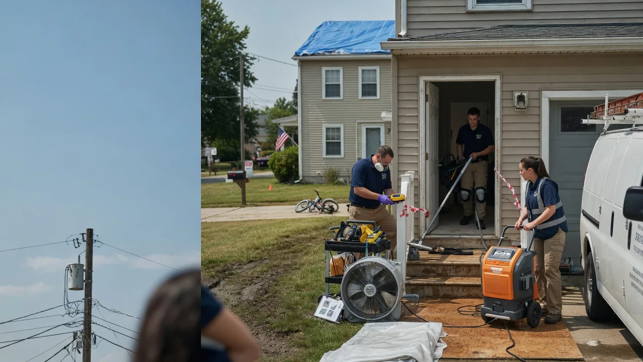 Water Damage Repair in Lowell, OH near me